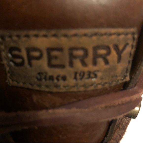Sperry Gold cup Ava Duck brown leather boots - Picture 9 of 15